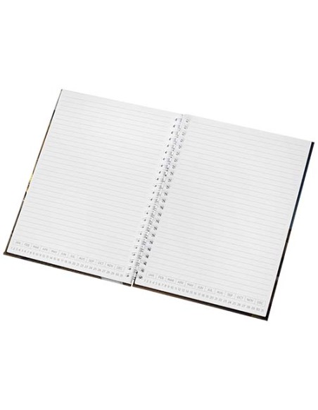 Agenda formato A5 con copertina rigida e senza data Desk-Mate®