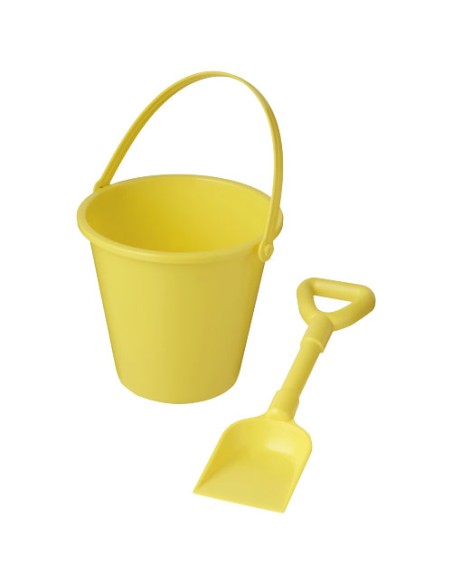 Secchiello e paletta in plastica riciclata Tides