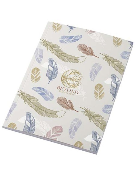 Blocco note formato A5 con copertina morbida da 50 fogli Novella Austen Colours