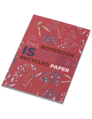 Blocco note formato A6 con copertina morbida riciclata e 50 fogli Novella Austen Colours