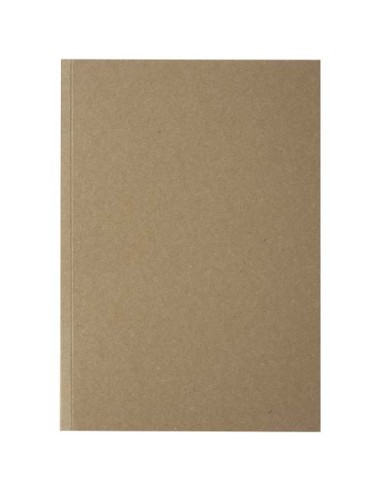 Blocco note formato A5 con copertina morbida in carta riciclata e 100 fogli Novella Austen Kraft