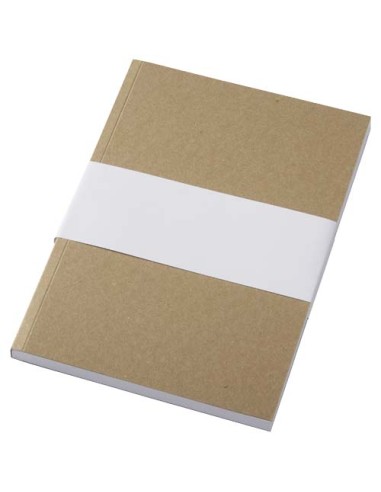 Blocco note formato A5 con copertina morbida in carta riciclata e 100 fogli Novella Austen Kraft