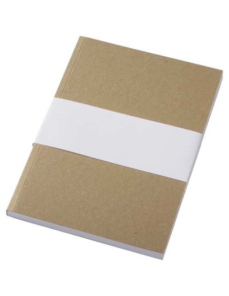 Blocco note formato A5 con copertina morbida in carta riciclata e 100 fogli Novella Austen Kraft