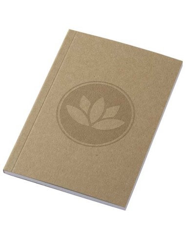 Blocco note formato A6 con copertina morbida in carta riciclata e 50 fogli Novella Austen Kraft