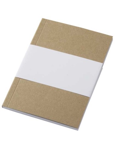 Blocco note formato A6 con copertina morbida in carta riciclata e 50 fogli Novella Austen Kraft