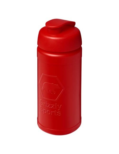 Borraccia sportiva in materiale riciclato con coperchio a scatto da 500 ml Baseline Rise