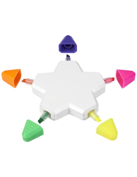 Evidenziatore a forma di stella Solvig