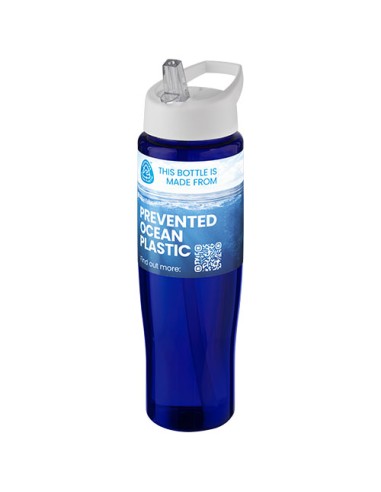 Borraccia sportiva da 700 ml con coperchio con beccuccio H2O Active® Eco Tempo