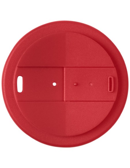 Bicchiere Americano® Espresso Eco da 250 ml in materiale riciclato con coperchio a prova di perdita