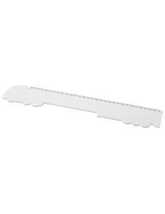 Righello da 30 cm in plastica riciclata a forma di camion Tait