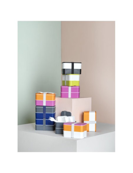 Portavivande a doppio strato MIYO da 700 + 700 ml