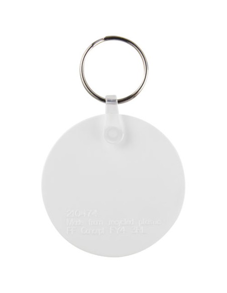 Portachiavi in materiale riciclato a forma di cerchio Tait