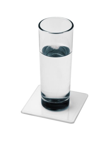 Sottobicchiere Renzo in plastica di forma quadrata