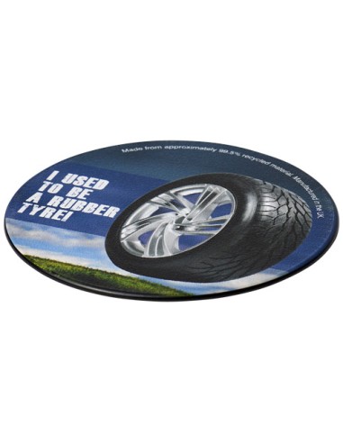 Sottobicchiere rotondo in gomma Brite-Mat®