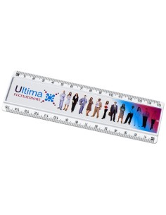 Righello Ellison da 15 cm in plastica con inserto di carta