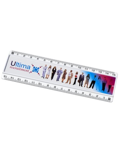 Righello Ellison da 15 cm in plastica con inserto di carta