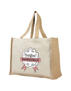 Shopper in iuta e canvas 320 g/m² Varai - 23L