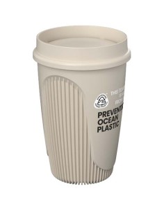 Bicchiere da 350 ml con coperchio a 360° Alto POP