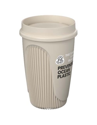 Bicchiere da 350 ml con coperchio a 360° Alto POP