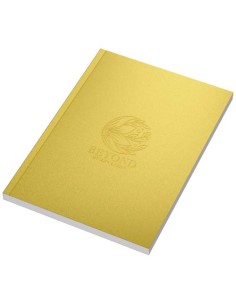 Blocco note formato A5 con copertina morbida metallizzata - 100 fogli Novella Austen