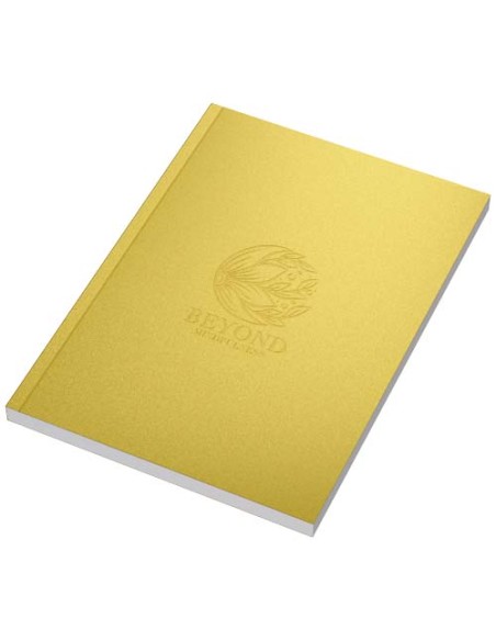 Blocco note formato A5 con copertina morbida metallizzata - 100 fogli Novella Austen