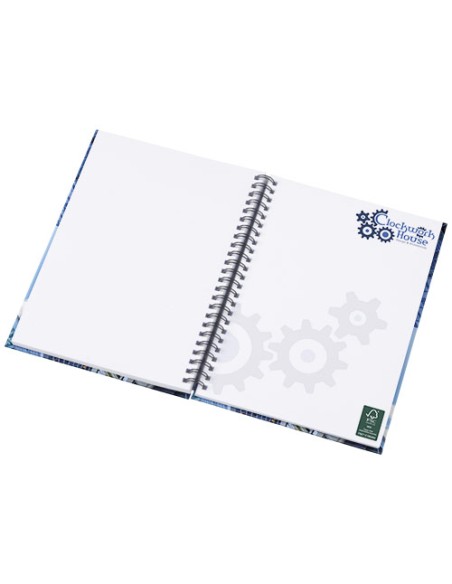 Notebook Wire-o formato A5 e copertina rigida