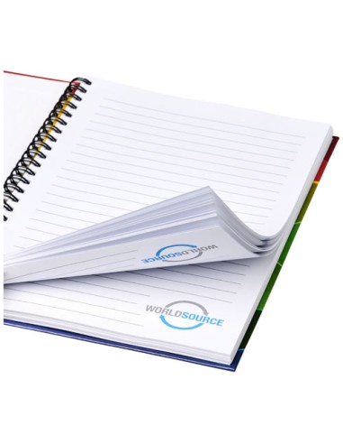 Notebook Wire-o formato A5 e copertina rigida