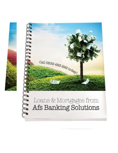 Notebook A4 Desk-Mate® con copertina sintetica