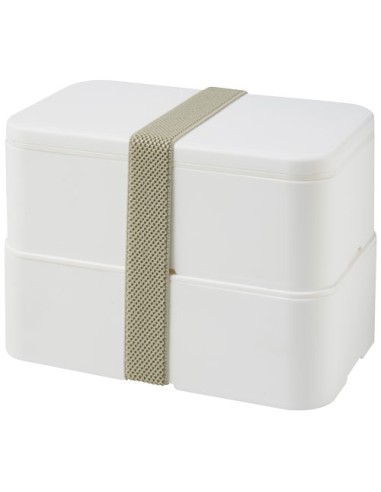 Contenitore portavivande a doppio strato MIYO da 700 + 700 ml