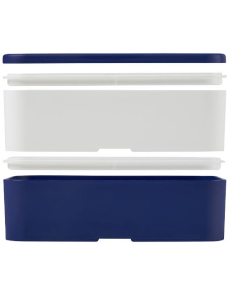 Contenitore portavivande a doppio strato MIYO da 700 + 700 ml