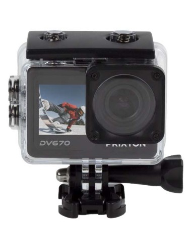 Action camera a doppio schermo da 4K Prixton DV670