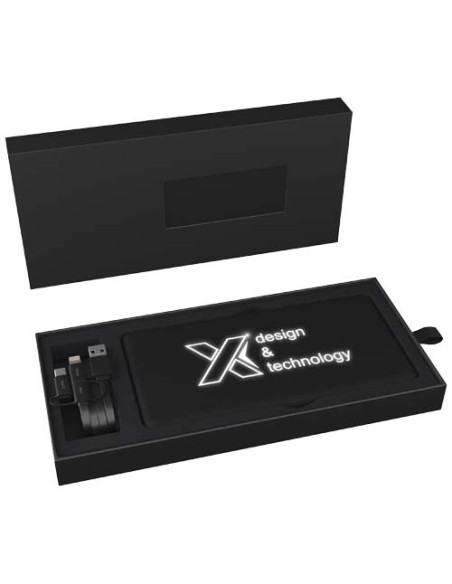 Power bank luminoso SCX.design P30 a carica solare