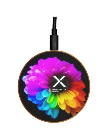 Stazione di ricarica wireless in legno SCX.design W13 da 10 W