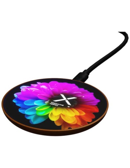 Stazione di ricarica wireless in legno SCX.design W13 da 10 W