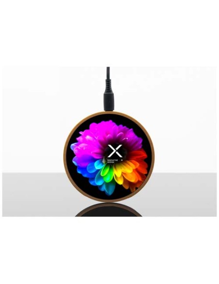 Stazione di ricarica wireless in legno SCX.design W13 da 10 W