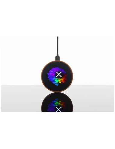 Stazione di ricarica wireless in legno SCX.design W13 da 10 W