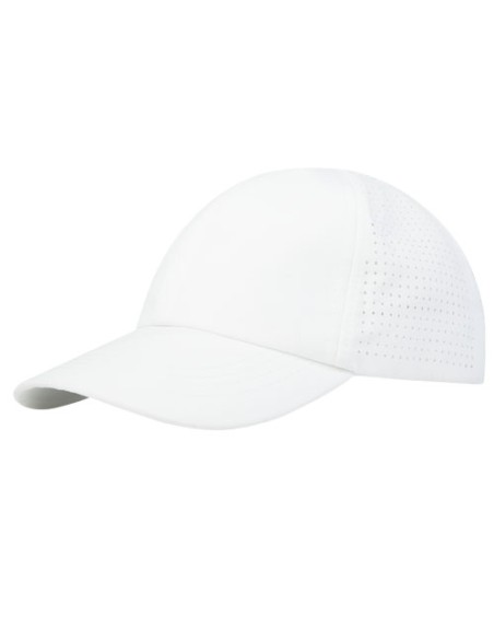 Cappellino cool-fit a 6 pannelli in materiale riciclato certificato GRS da 110 g/m² Mica