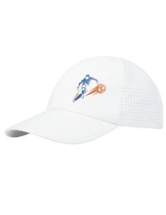Cappellino cool-fit a 6 pannelli in materiale riciclato certificato GRS da 110 g/m² Mica