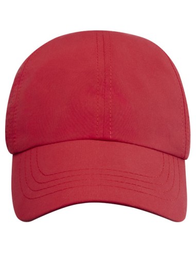 Cappellino cool-fit a 6 pannelli in materiale riciclato certificato GRS da 110 g/m² Mica