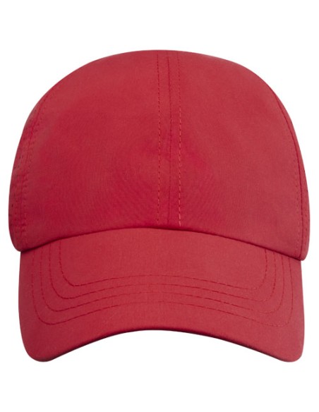 Cappellino cool-fit a 6 pannelli in materiale riciclato certificato GRS da 110 g/m² Mica
