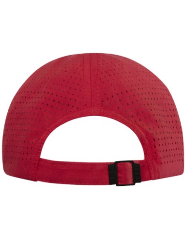 Cappellino cool-fit a 6 pannelli in materiale riciclato certificato GRS da 110 g/m² Mica