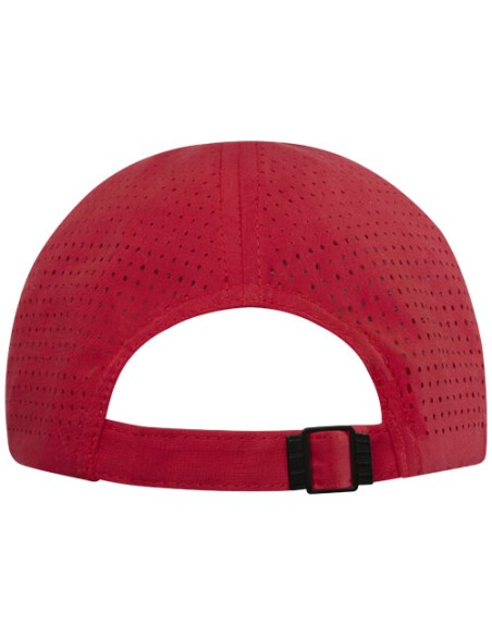 Cappellino cool-fit a 6 pannelli in materiale riciclato certificato GRS da 110 g/m² Mica