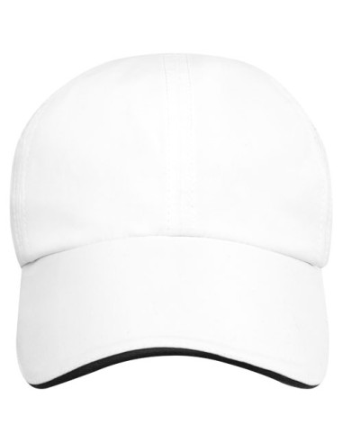 Cappellino cool-fit sandwich a 6 pannelli in materiale riciclato certificato GRS da 110 g/m² Morion