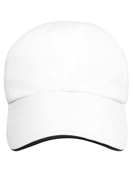 Cappellino cool-fit sandwich a 6 pannelli in materiale riciclato certificato GRS da 110 g/m² Morion
