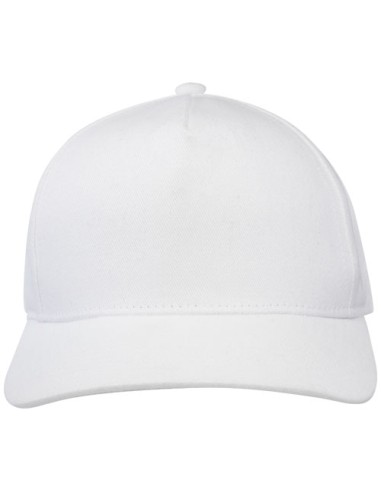 Cappellino in tessuto riciclato Aware™ a 5 pannelli da 240 g/m² Onyx