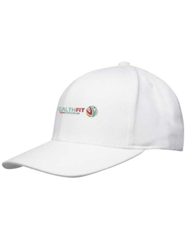 Cappellino in tessuto riciclato Aware™ a 6 pannelli Opal