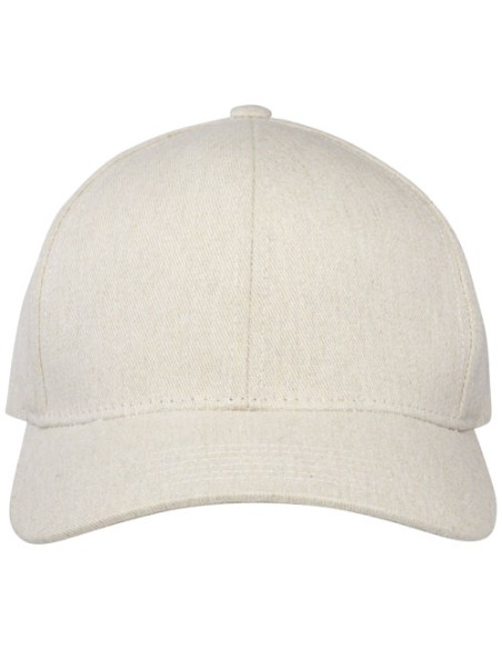 Cappellino in tessuto riciclato Aware™ a 6 pannelli Opal