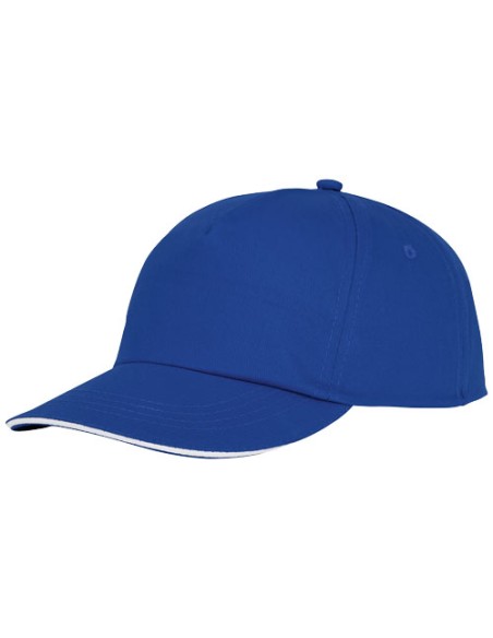 Cappellino a 5 pannelli con visiera sandwich da 175 g/m² Styx