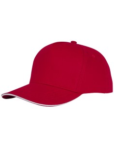Cappellino a 5 pannelli con visiera sandwich da 175 g/m² Ceto