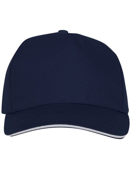 Cappellino a 5 pannelli con visiera sandwich da 175 g/m² Ceto